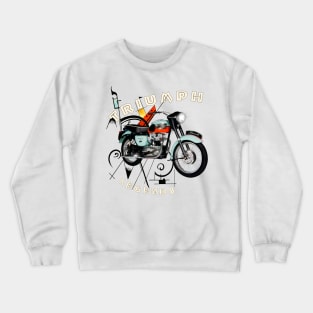 Legendary Triumph T120 Bonnie Motorcycle Crewneck Sweatshirt